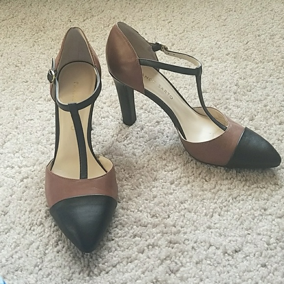 Franco Sarto Shoes - Franco Sarto Tanda Leather Heels 6.5